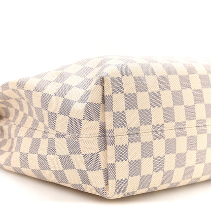 Louis Vuitton Damier Azur Graceful PM Rose Ballerine 7 of 8