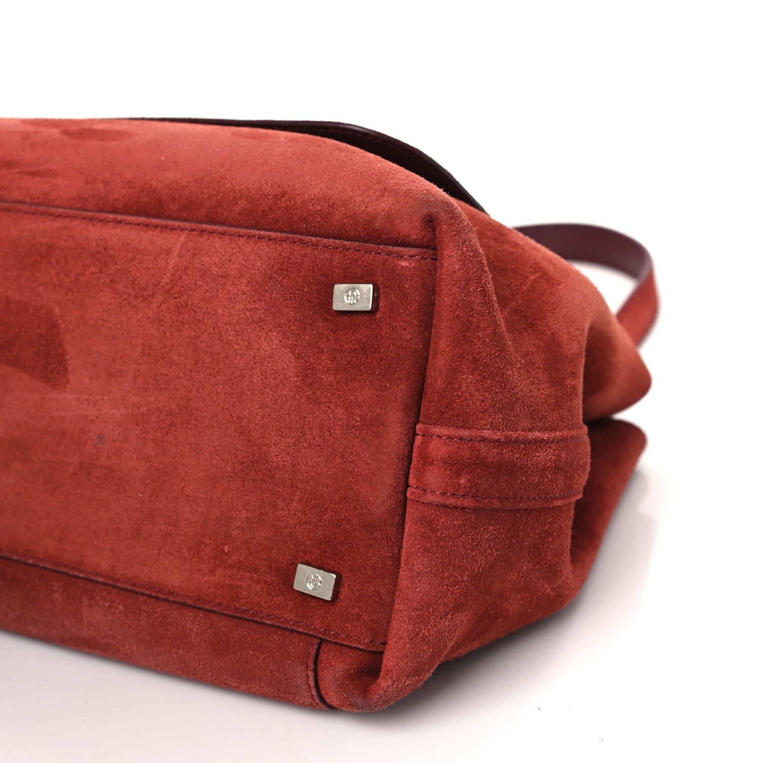 The Row Suede Sidekick Vermillion 8 of 8