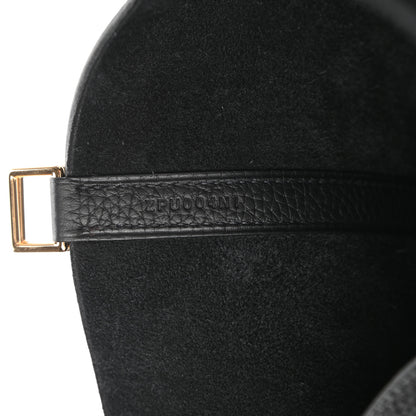 Hermes Taurillon Clemence Picotin Lock 22 MM Black 4 of 10