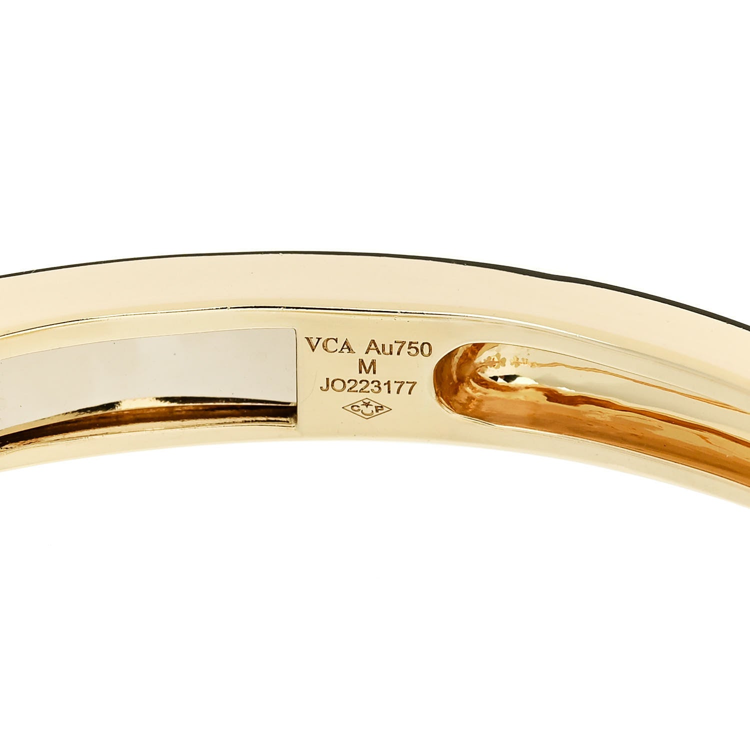 Van Cleef & Arpels 18K Yellow Gold Diamond Small Frivole 7 Flowers Bracelet M 4 of 5
