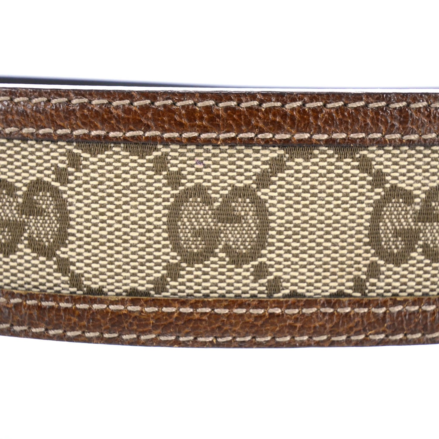Gucci Monogram Bamboo Belt 80 32 3 of 6