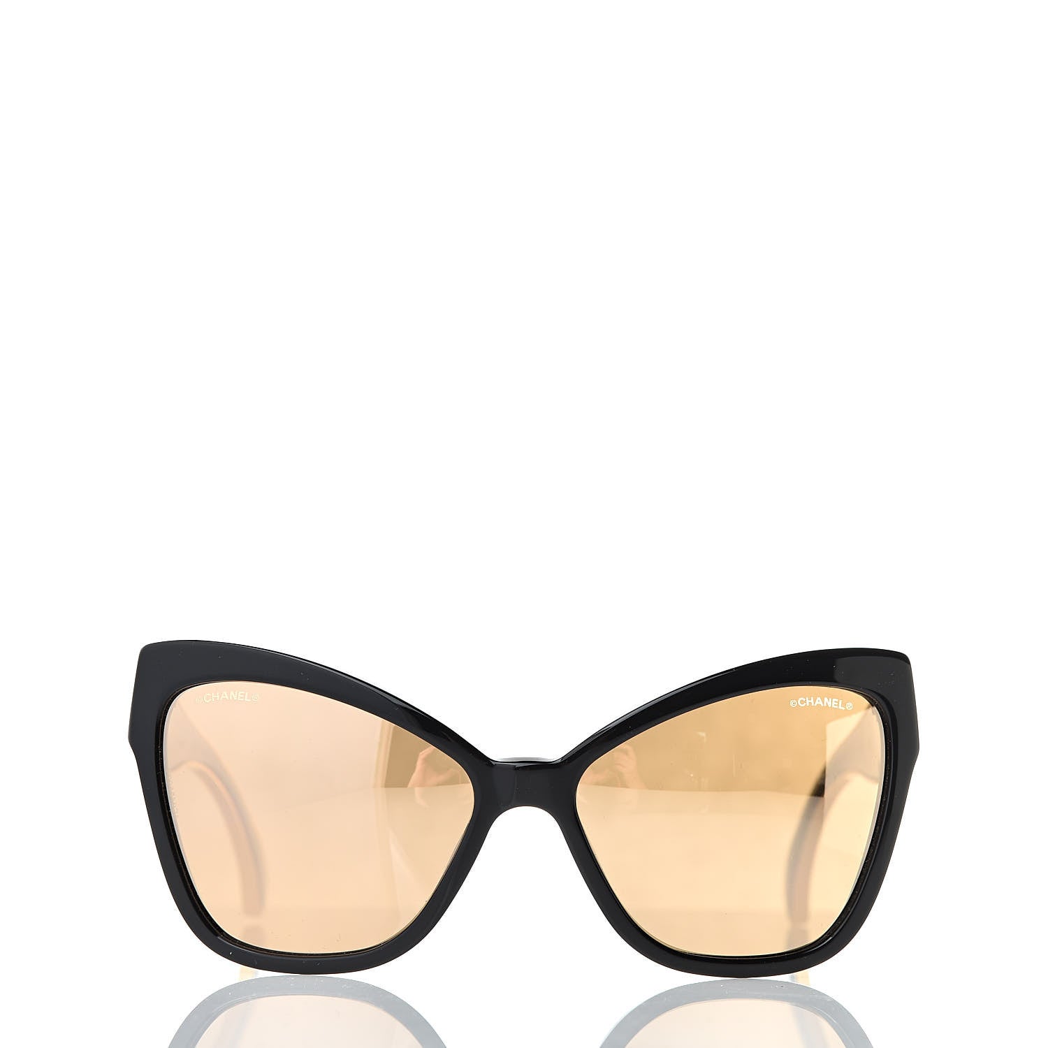 Chanel Acetate CC Cat Eye Sunglasses 5271 Black 2 of 7