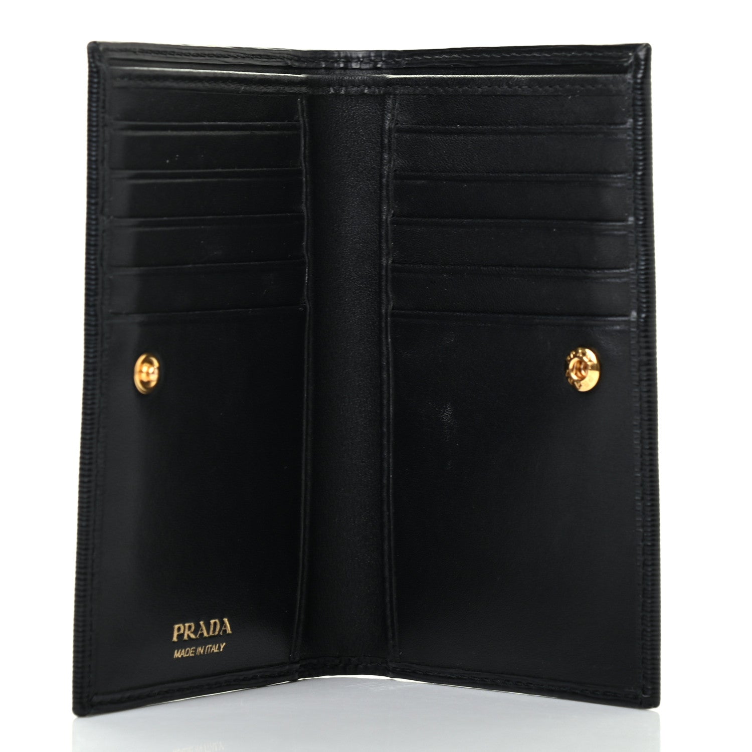 Prada Vitello Move Wallet Black 4 of 6