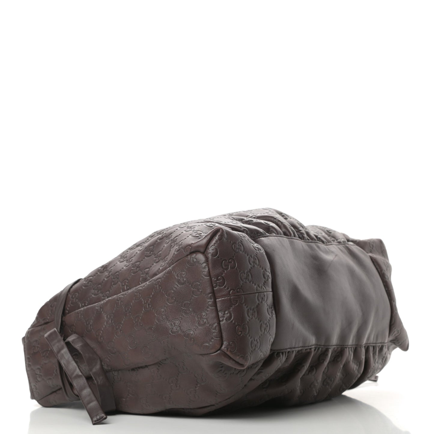 Guccissima Medium Hysteria Tote Chocolate