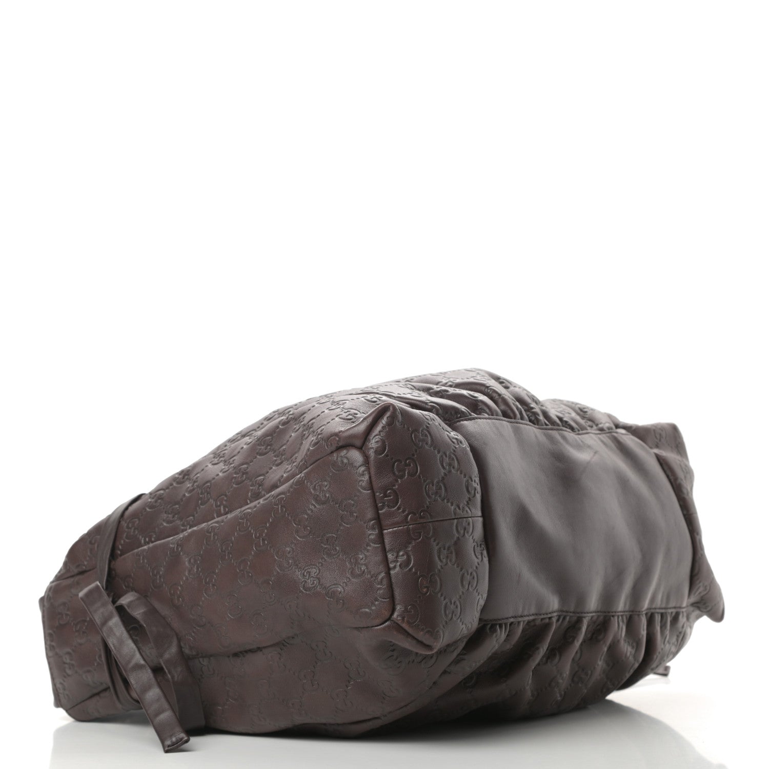 Gucci Guccissima Medium Hysteria Tote Chocolate 4 of 11