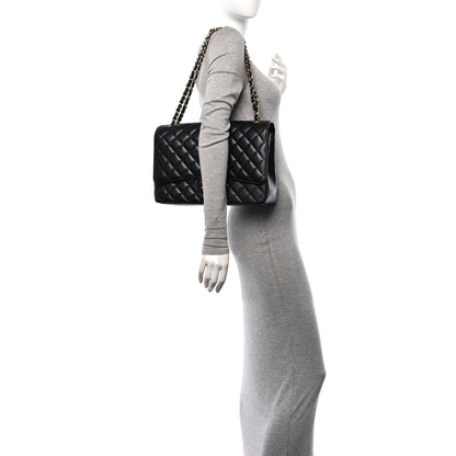 Chanel Caviar Quilted Maxi Double Flap Black 2 of 11