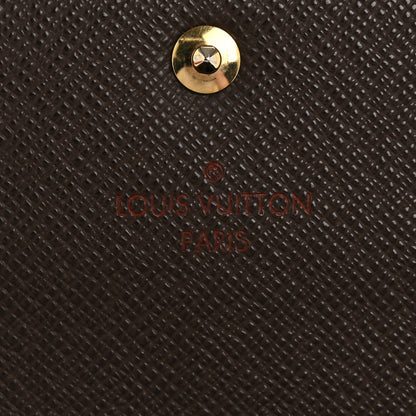 Louis Vuitton Damier Ebene Sarah Wallet 6 of 12