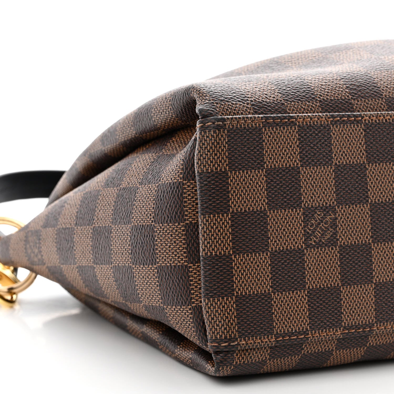 Louis Vuitton Damier Ebene Odeon Tote PM Black 8 of 10