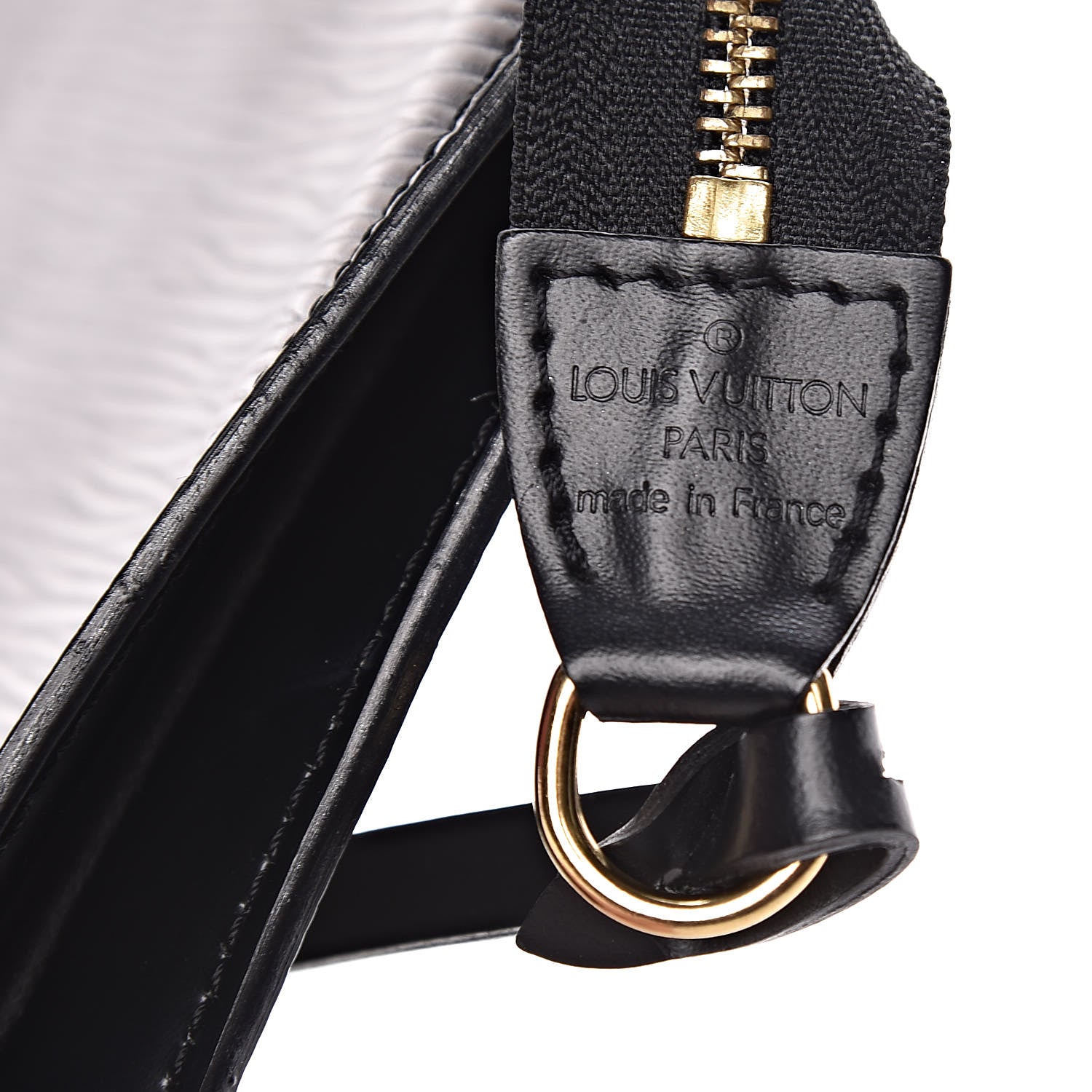 Louis Vuitton Epi Pochette Accessories 24 Black 8 of 9