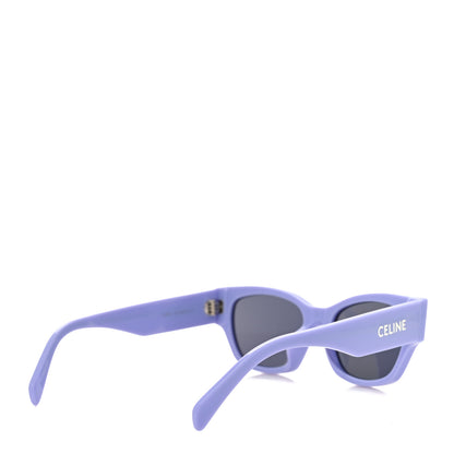 Celine Acetate Cat Eye Sunglasses CL40197U Shiny Lilac Smoke 4 of 7