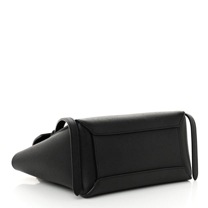 Celine Grained Calfskin Nano Belt Bag Black 4 of 11