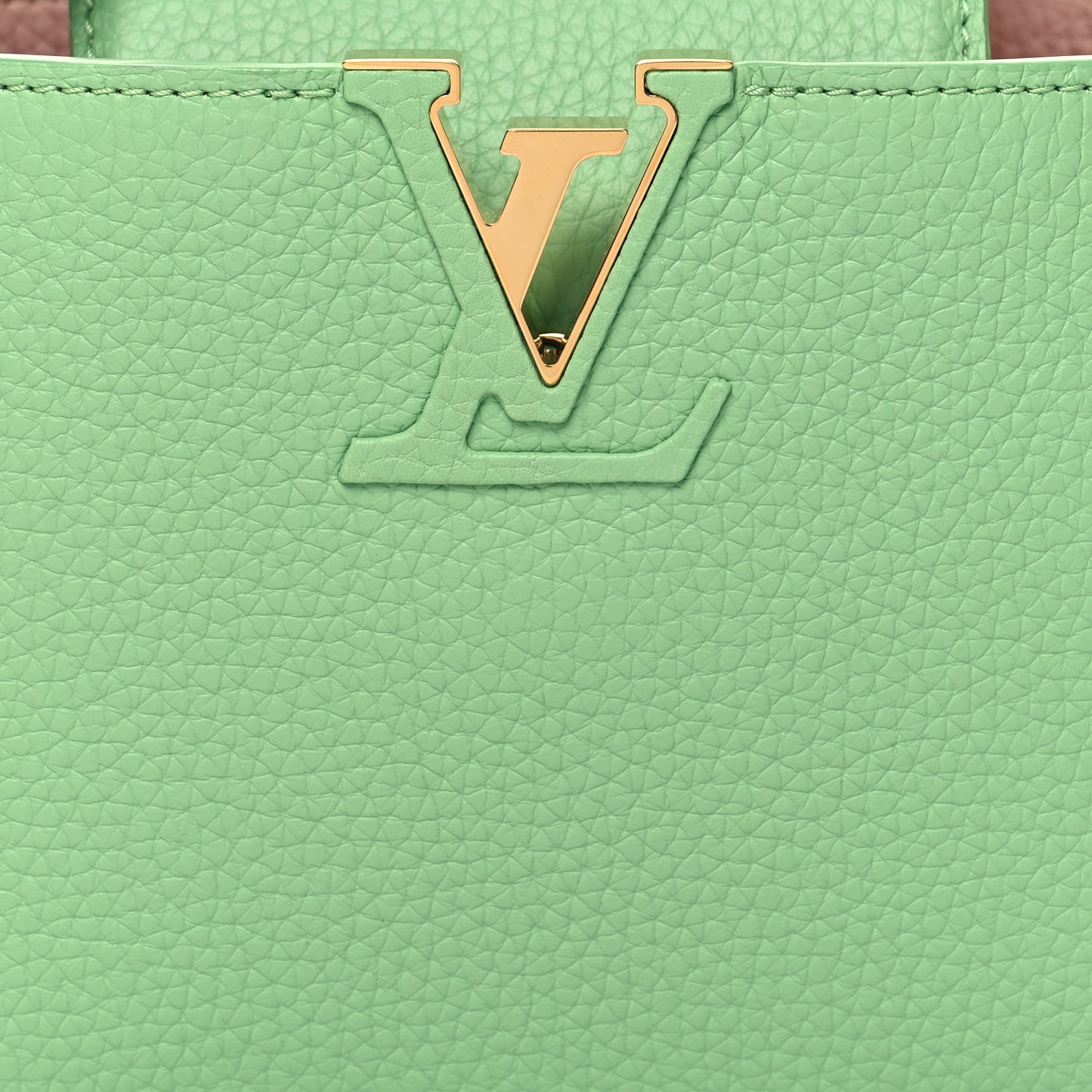 Taurillon Mini Capucines Vert Pomme