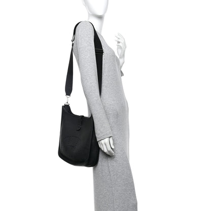 Hermes Taurillon Clemence Evelyne III PM Black 2 of 10