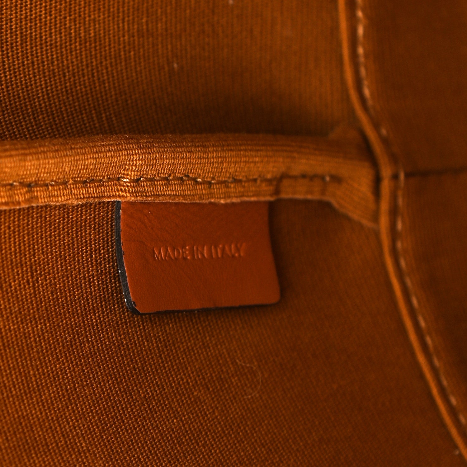 Celine Triomphe Canvas Calfskin Small Bucket Bag Tan 6 of 8