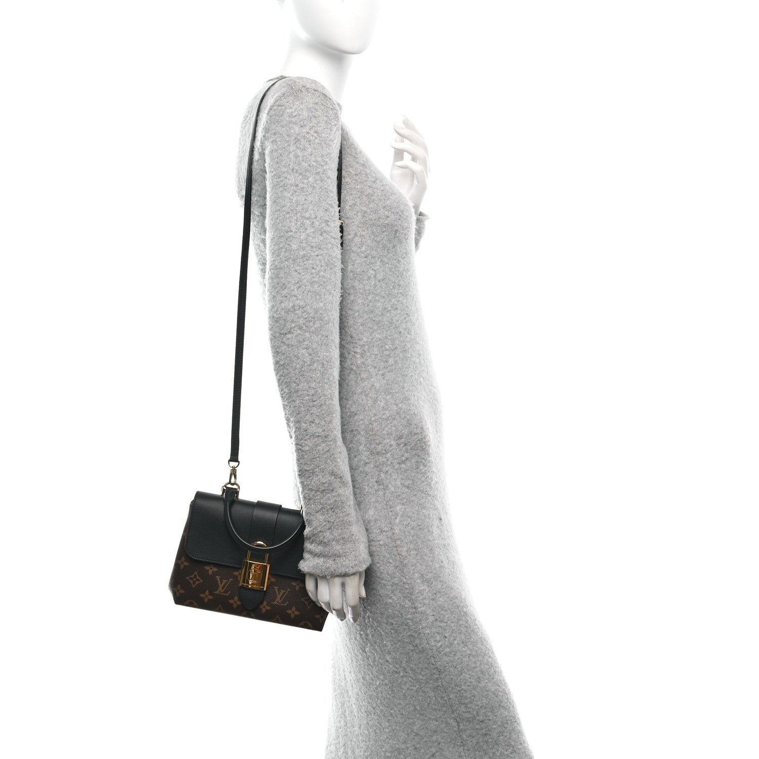 Louis Vuitton Monogram Locky BB Black 3 of 9