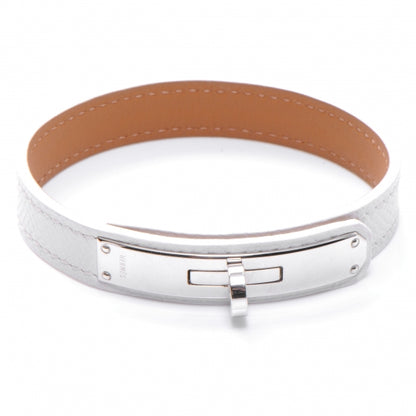 Hermes Epsom Kelly Single Tour Bracelet White 1 of 7