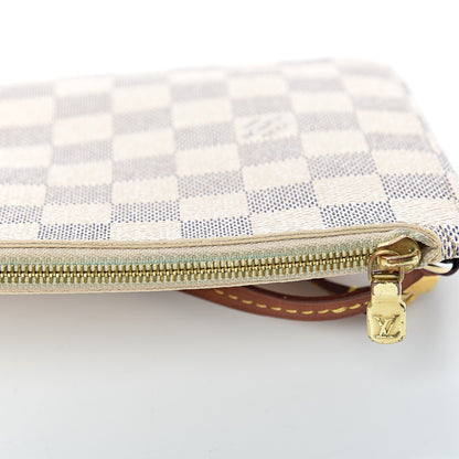 Louis Vuitton Damier Azur Neverfull MM GM Pochette 16 of 16