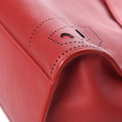 Balenciaga Veau Soyeux Perforated Blackout Hardware S City Rouge Groseille 11 of 12