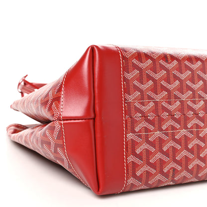 Goyard Goyardine Bellechasse PM Red 8 of 11