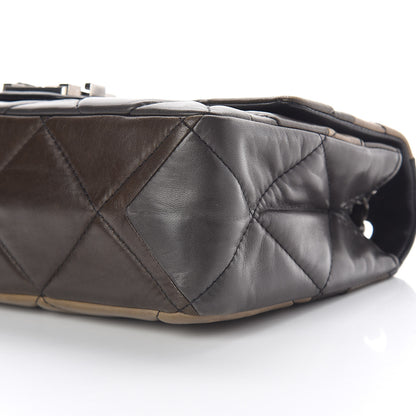 Chanel Lambskin Quilted Patchwork Boy Flap Brown 14 of 14