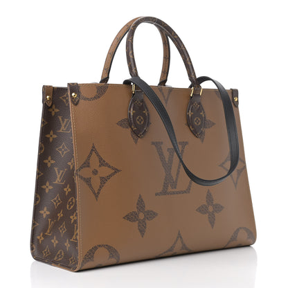 Louis Vuitton Reverse Monogram Giant Onthego MM 3 of 12