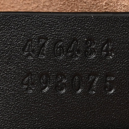 Gucci Calfskin Matelasse GG Marmont Belt Bag 105 42 Black 7 of 14