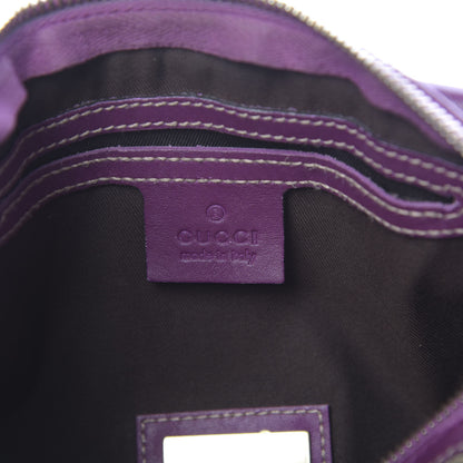Gucci Monogram Vintage Web Small Boston Purple 6 of 14