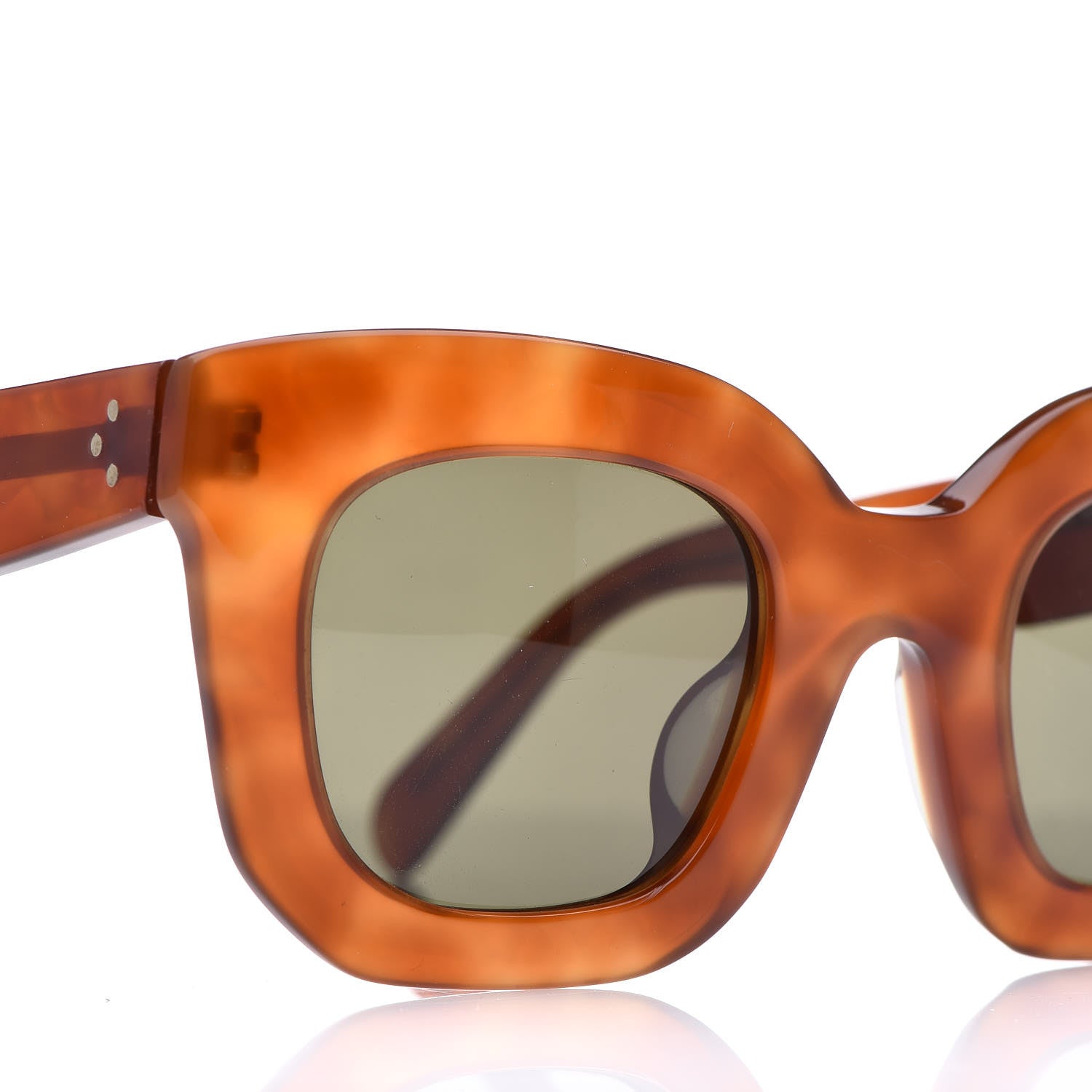 Celine Marta Sunglasses CL 41100/F/S Havanna 8 of 10