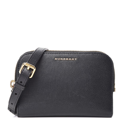 Burberry Grain Calfskin Small Crossbody Bag Black 1 of 9