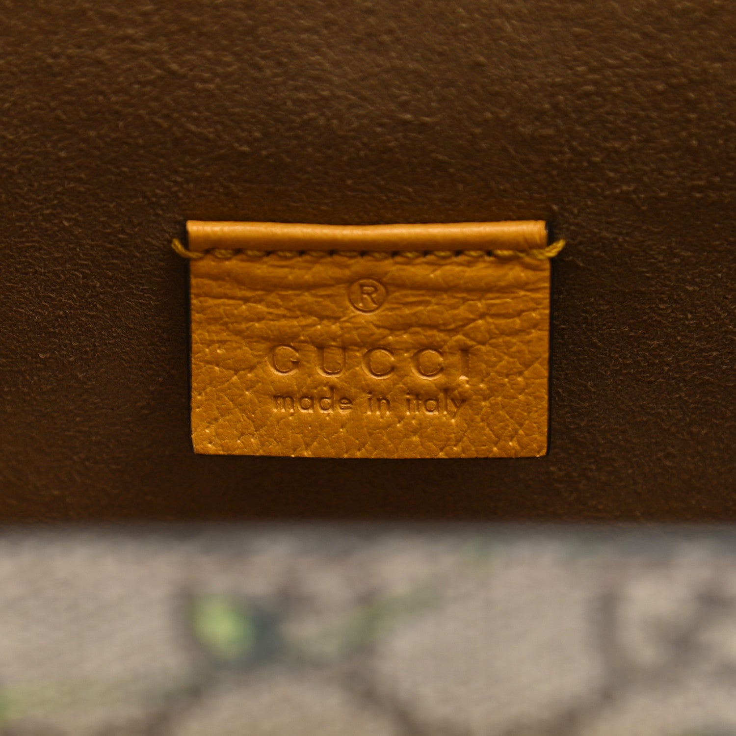 Gucci GG Supreme Monogram Flora Small Padlock Bamboo Shoulder Bag Beige Multicolor Crop 6 of 10