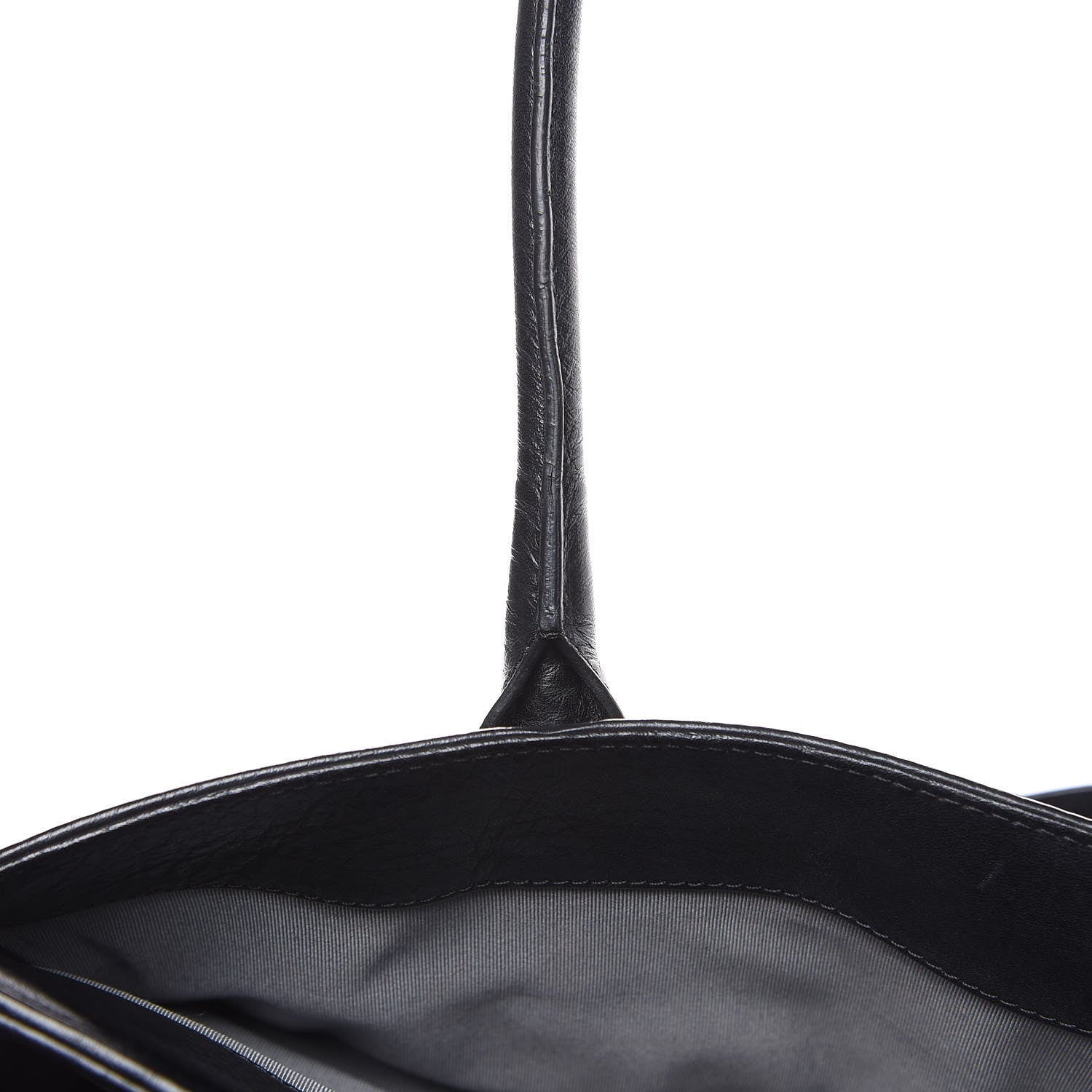 Chanel Calfskin XL Cerf Executive Shopper Tote Black 13 of 24
