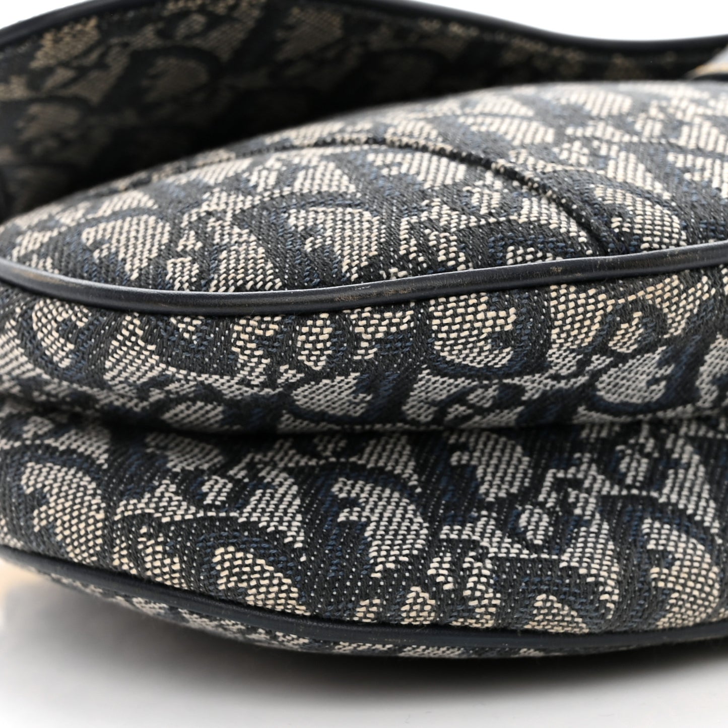 Monogram Saddle Bag Blue