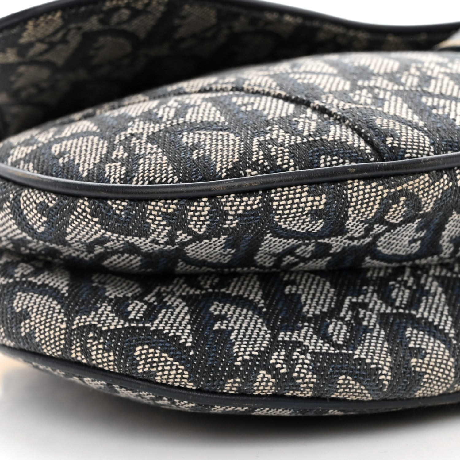 Christian Dior Monogram Saddle Bag Blue 9 of 18