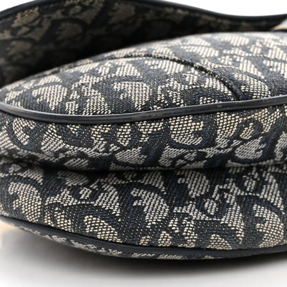 Christian Dior Monogram Saddle Bag Blue 9 of 18