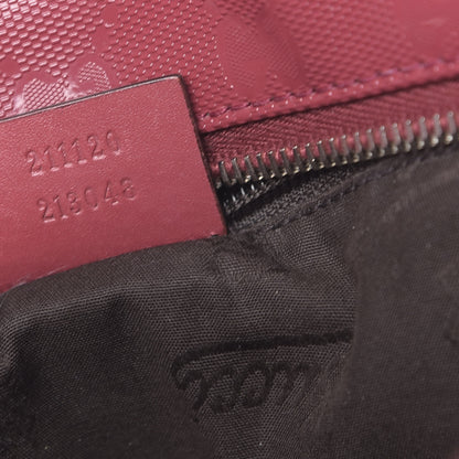 Gucci Imprime Monogram Large Zippered Shopping Tote Rose Blush 7 of 11