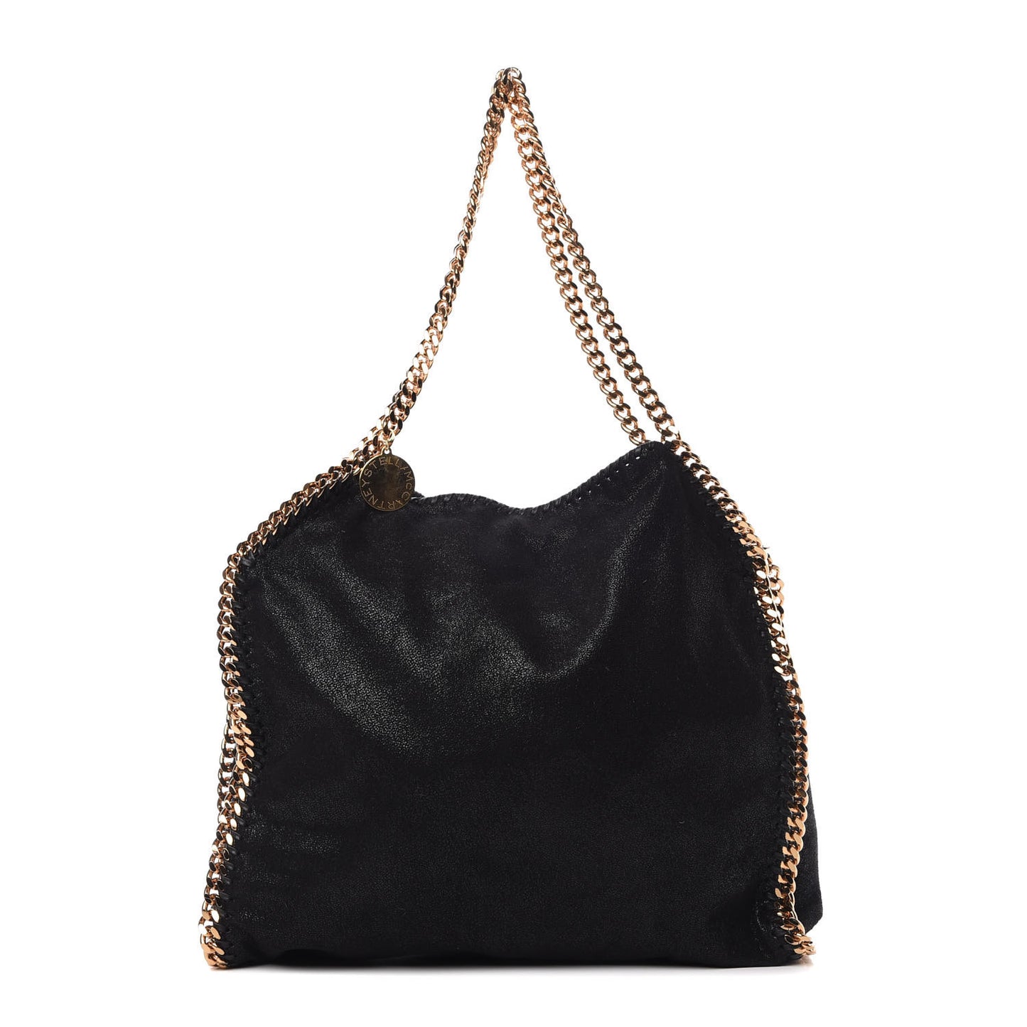 Shaggy Deer Small Falabella Tote Black