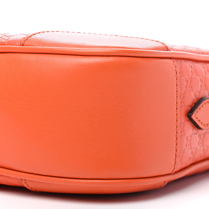 Gucci Soft Microguccissima Mini Bree Messenger Bag Sun Orange 9 of 9