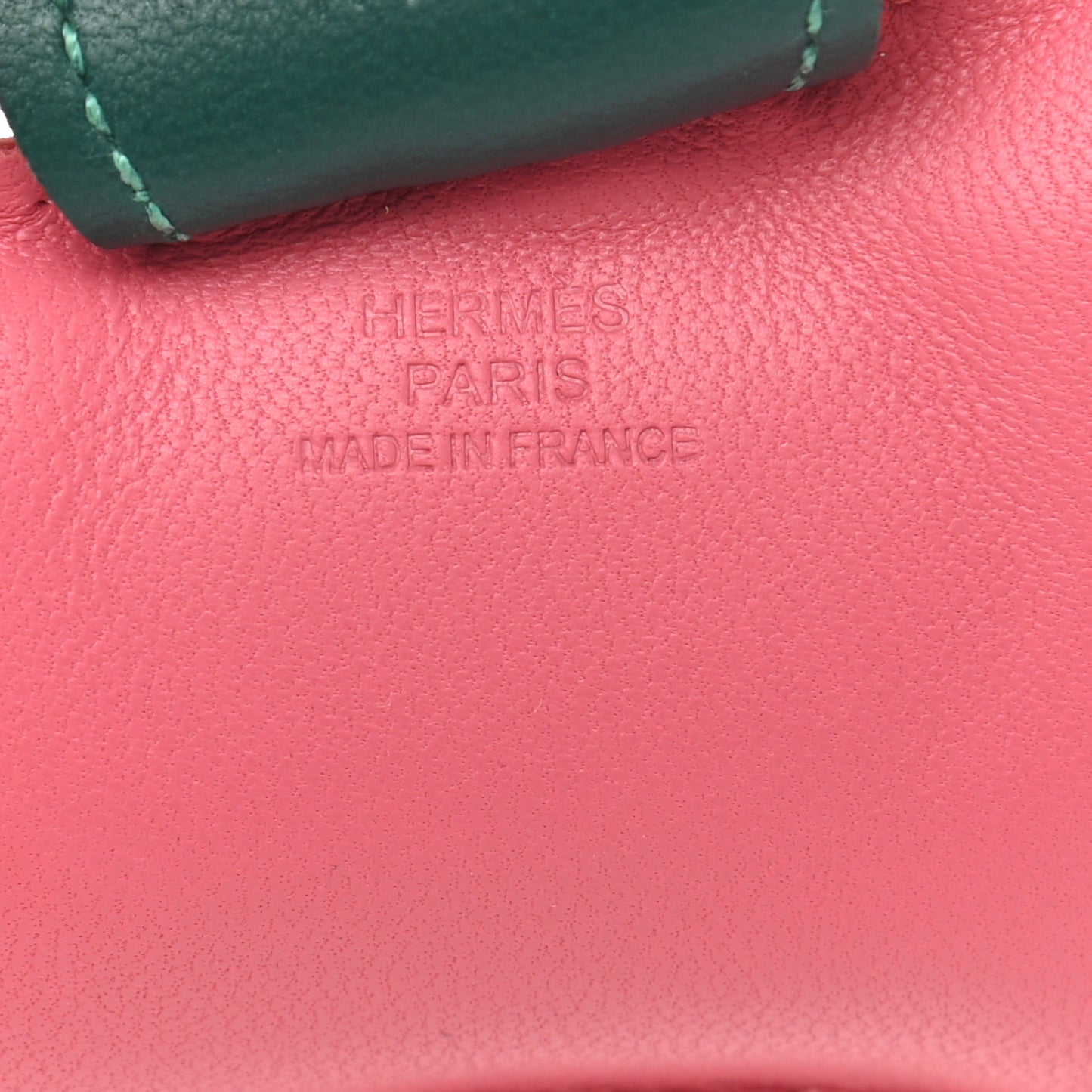 Milo Lambskin Grigri Rodeo Horse Bag Charm MM Rose Azalee Malachite Lime Celeste