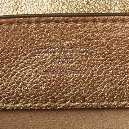 Louis Vuitton Metallic Calfskin Lockme Mini Backpack Gold 8 of 8