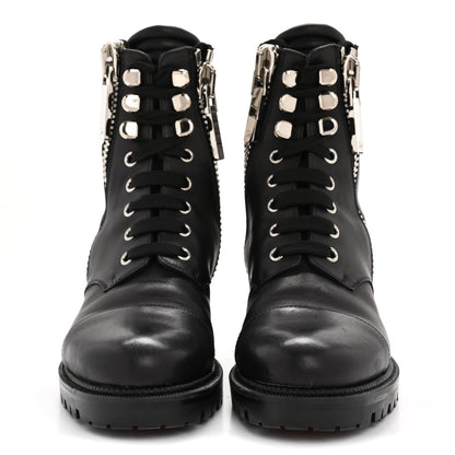Christian Louboutin Calfskin Quilted En Hiver Boots 36.5 Black 3 of 14