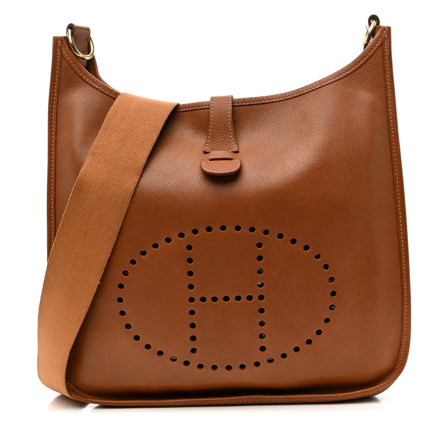 Hermes Epsom Evelyne GM Gold 1 of 11