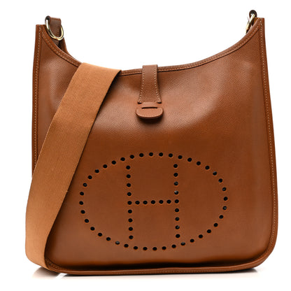 Hermes Epsom Evelyne GM Gold 1 of 11