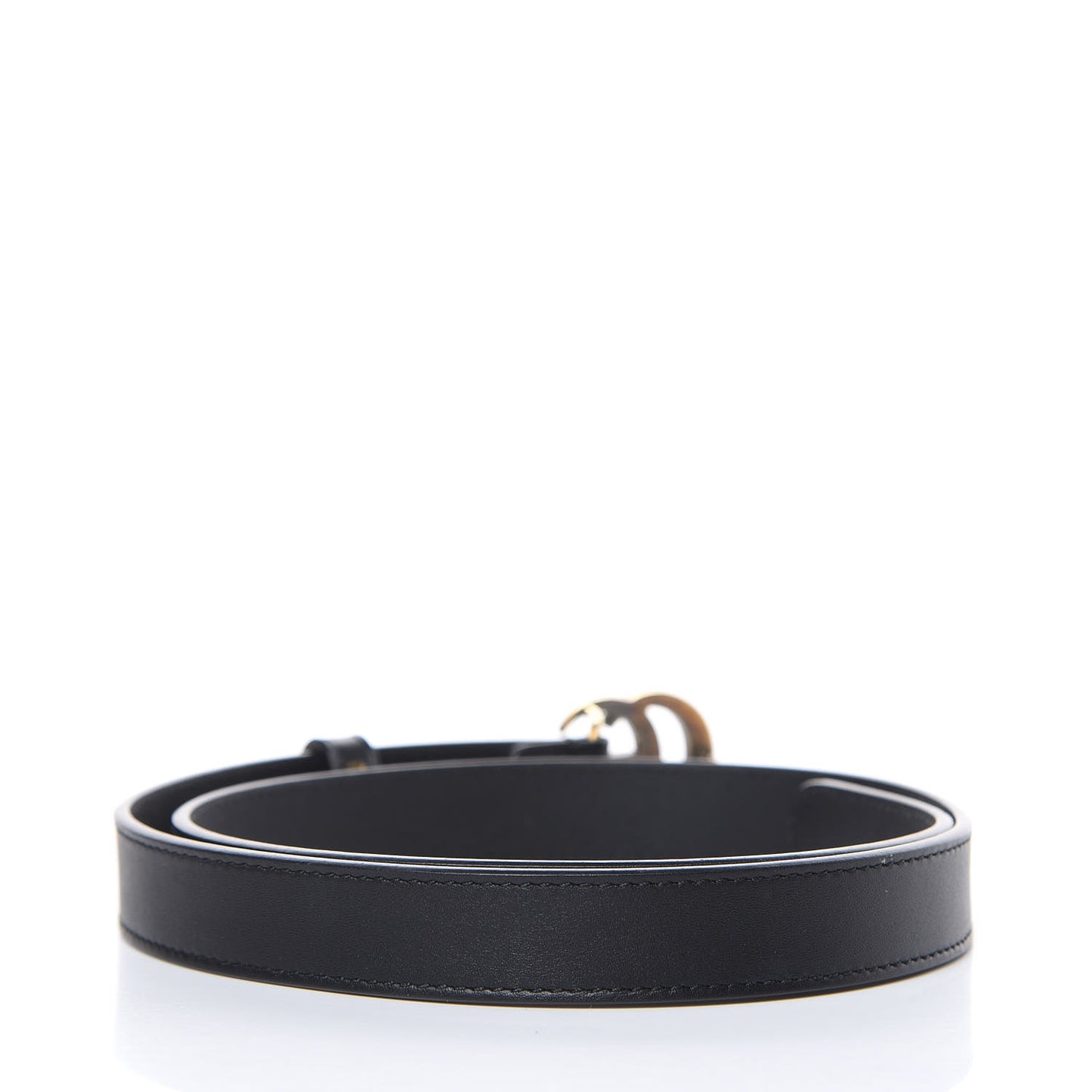 Calfskin Double G 20mm Belt 70 28 Black