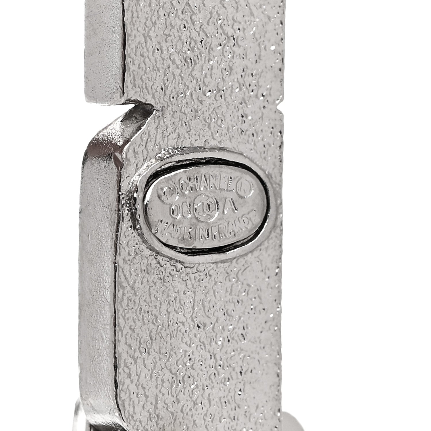 Chanel Crystal London Crown Brooch Silver 3 of 3