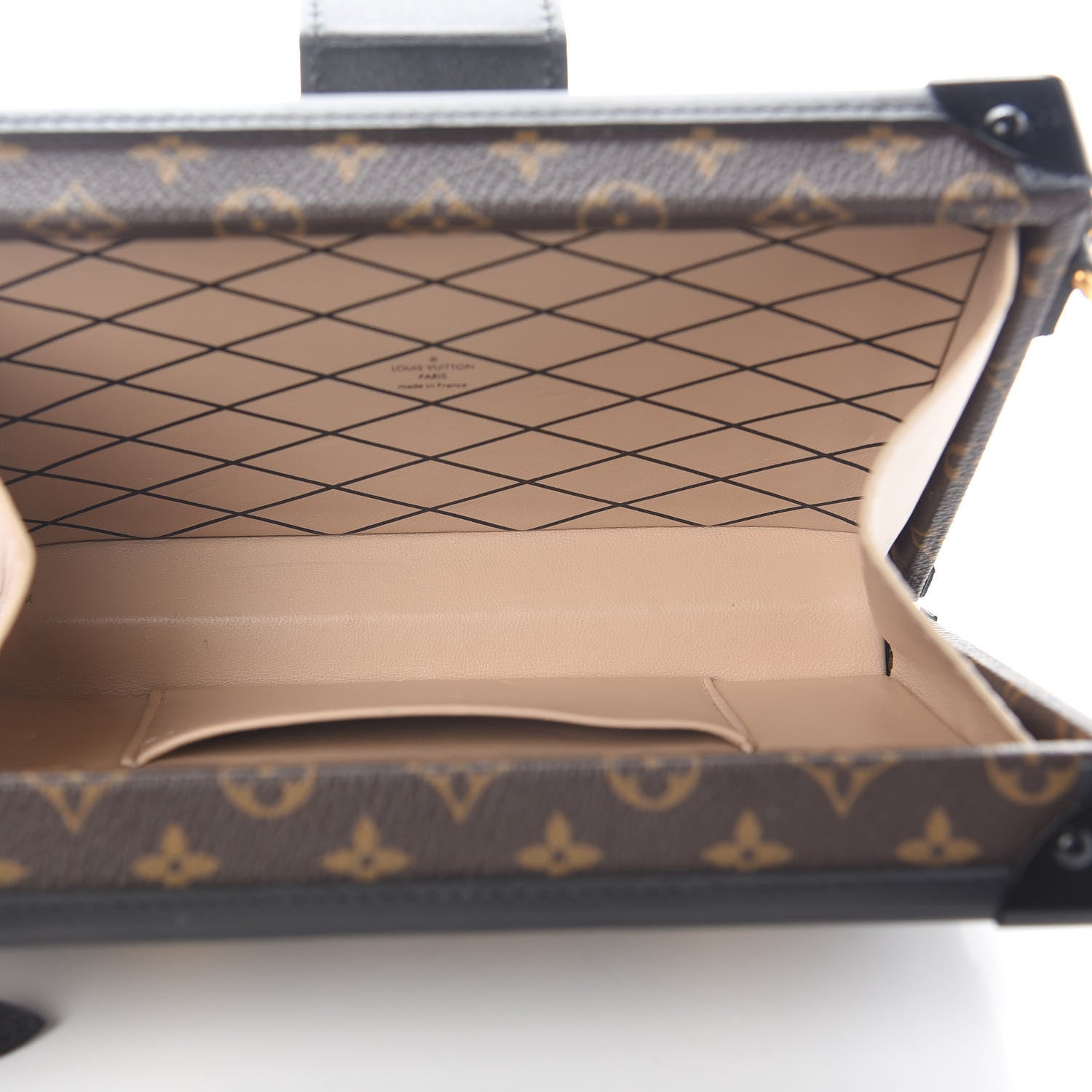 Louis Vuitton Monogram Petite Malle Black 5 of 11