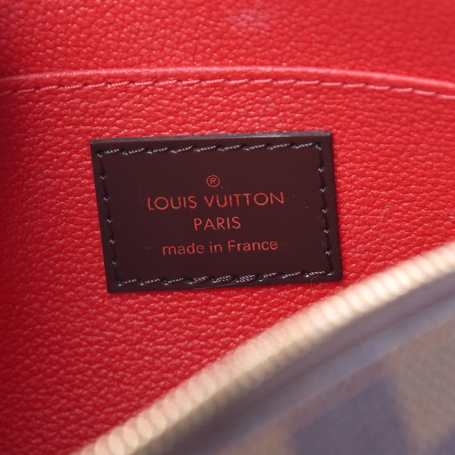 Louis Vuitton Damier Ebene Cosmetic Pouch 8 of 8