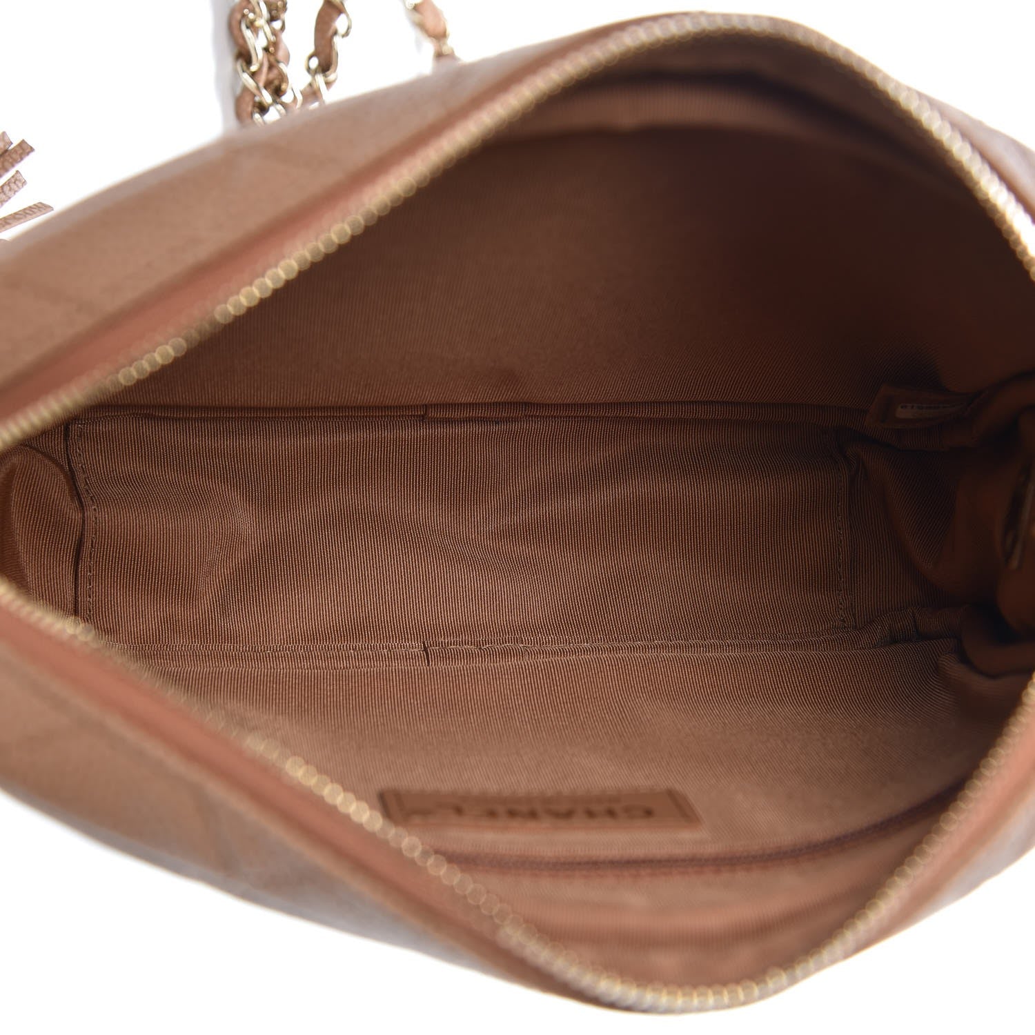 Chanel Caviar Quilted Coco Tassel Camera Case Beige 11 of 13