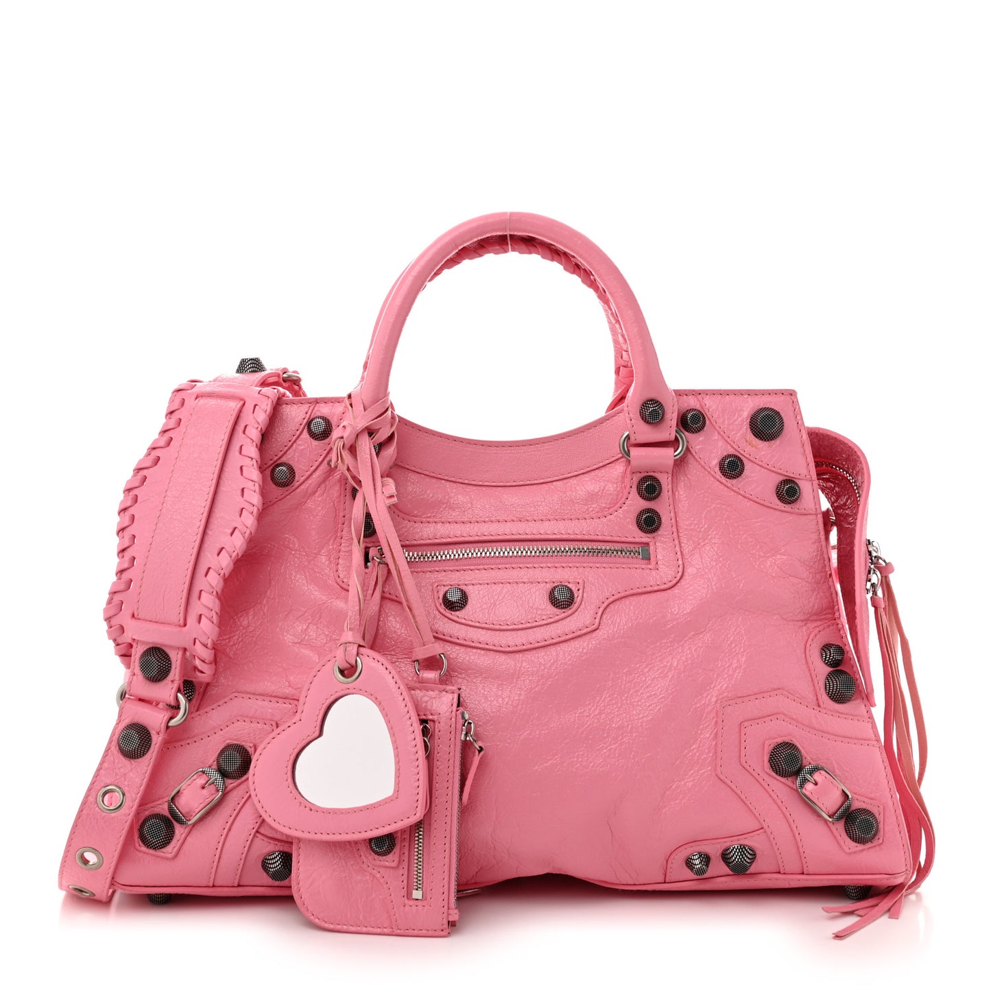 Agneau Arena Neo Cagole City Handbag Sweet Pink