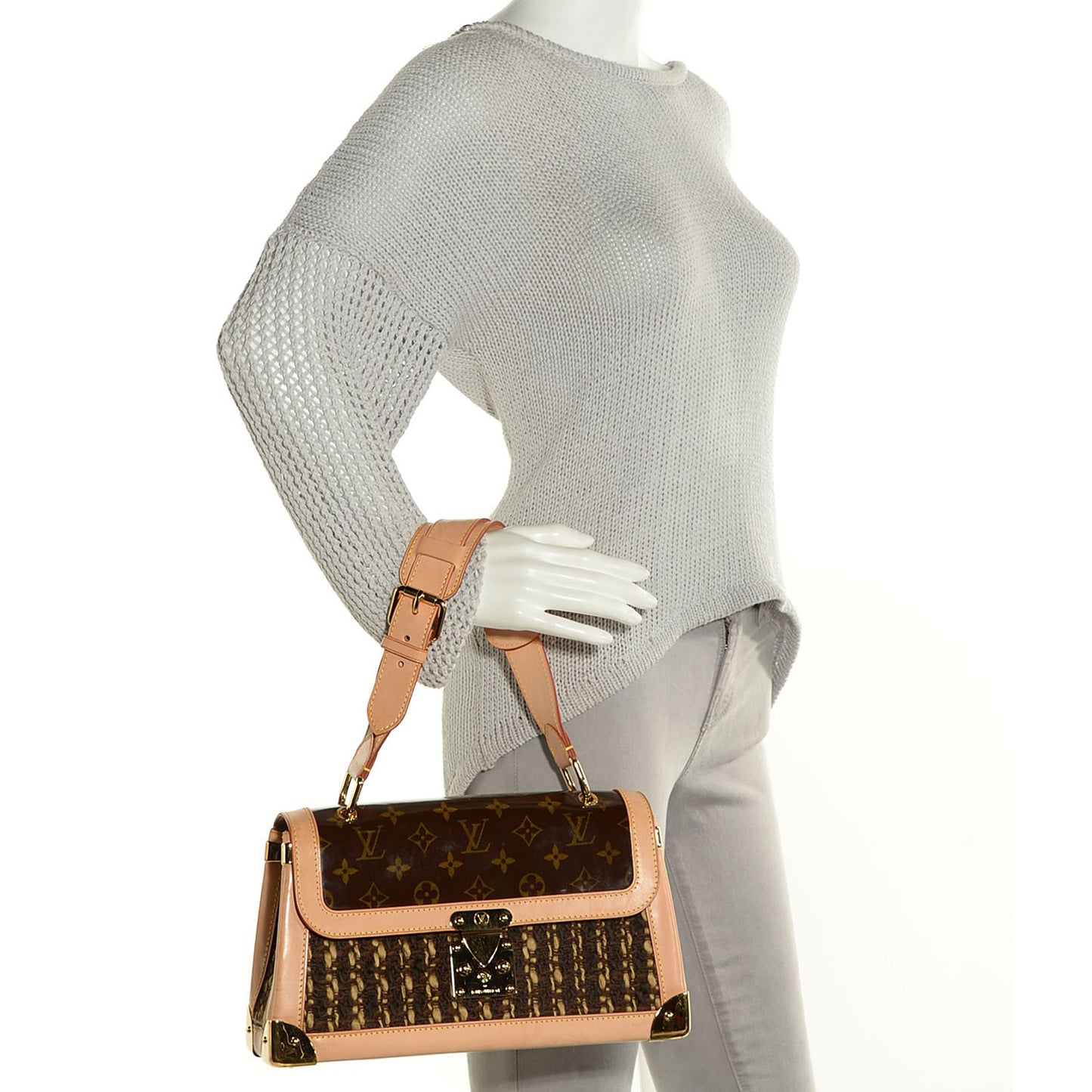 Monogram Tweedy Rabat Bag