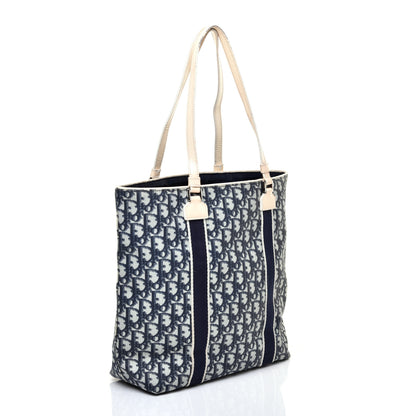 Christian Dior Monogram Trotter No 1 Shopping Tote Blue 3 of 12